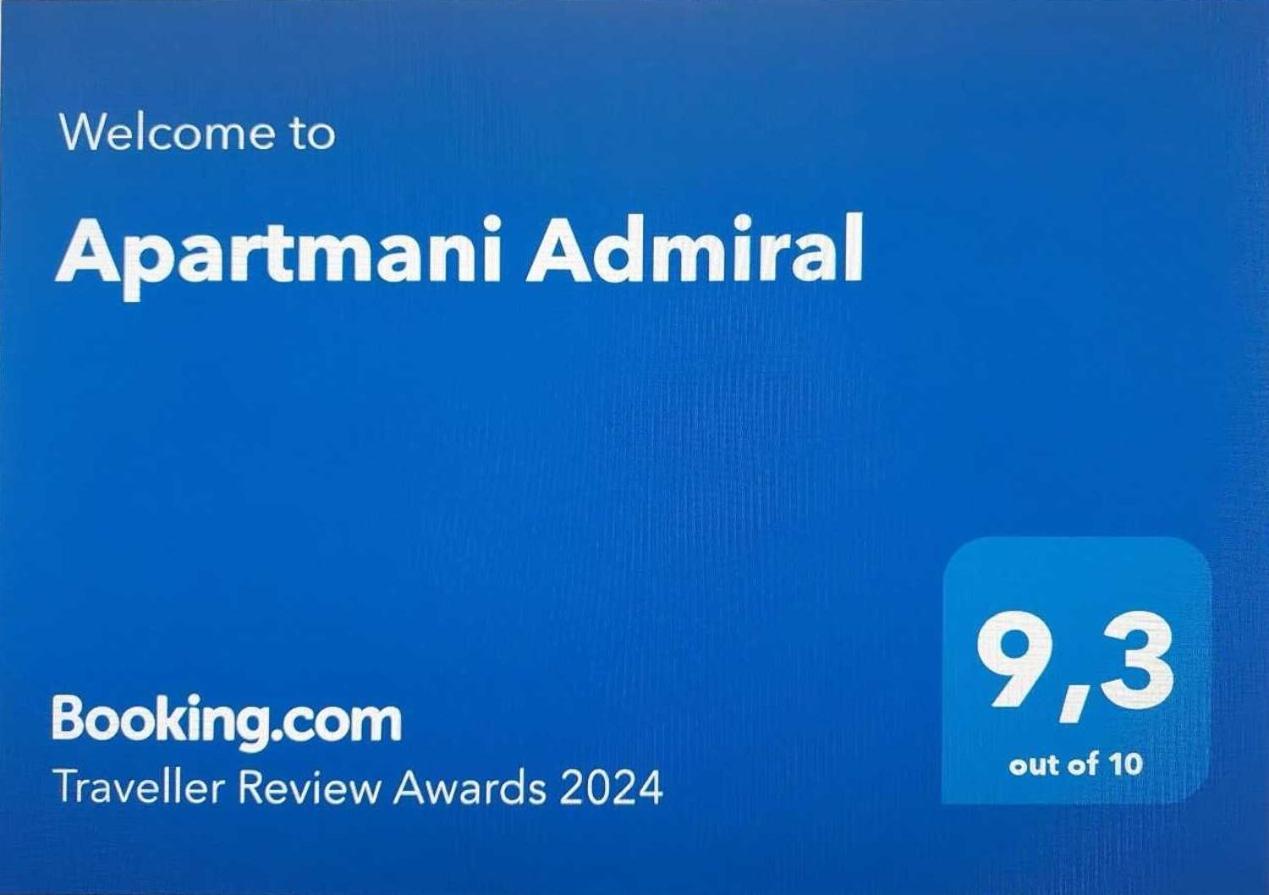 Apartmani Admiral Viskovo Eksteriør billede